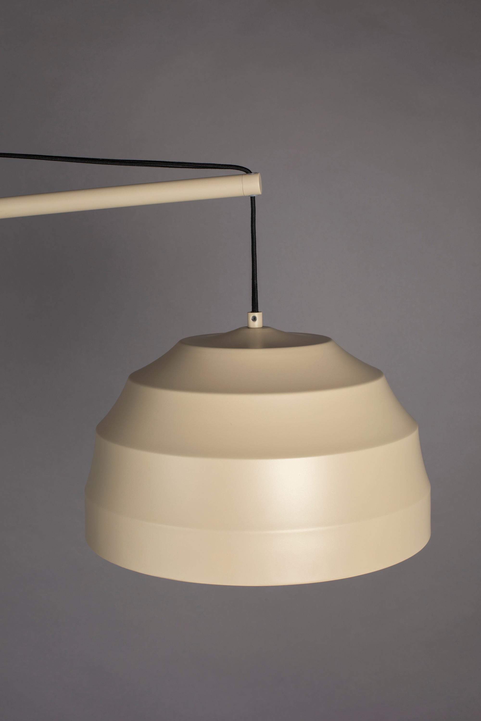 Dutchbone Liwa Arc Cream Floor Lamp